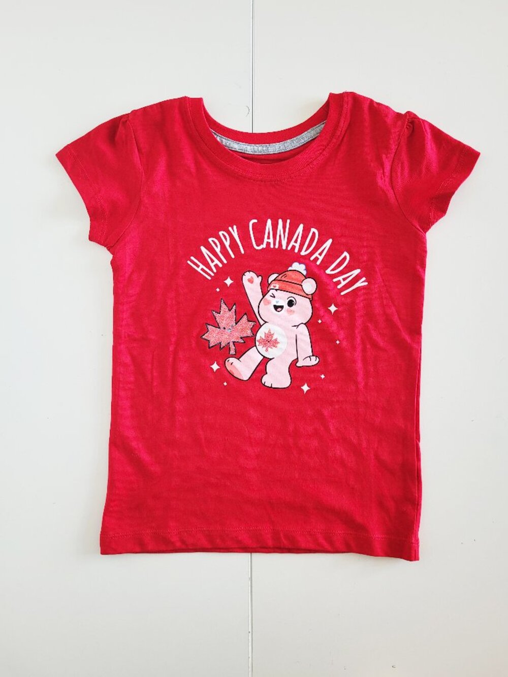 Care Bears - Happy Canada Day T-shirt NWT - 4T